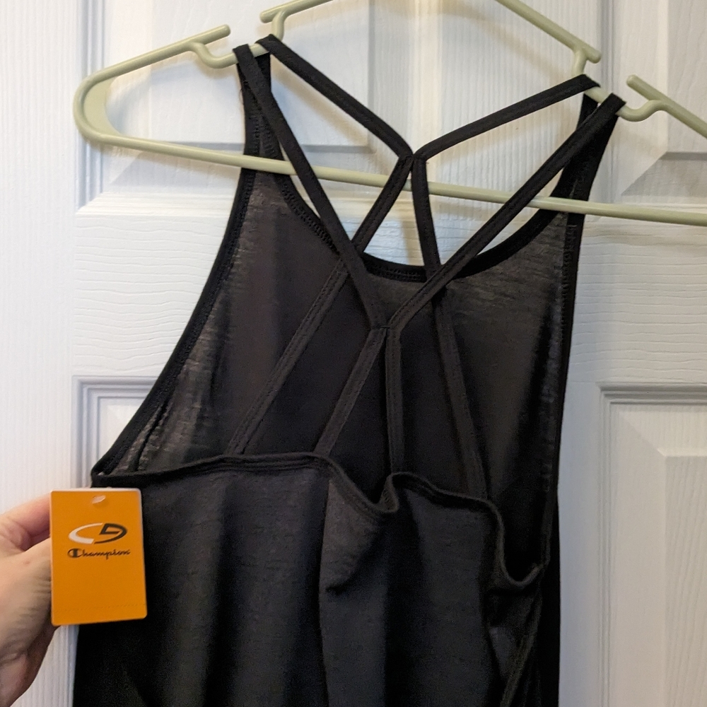 NWT XS Champion exercise yoga top with strappy back